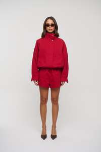 Graya Jacket Crimson
