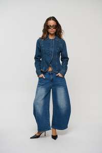 Womens Jackets Coats: Form Jacket Mid Blue