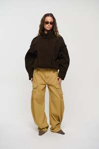 Womens Jackets Coats: Parker Bomber Bark
