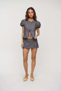 Womens Shorts: Kendall Skort Vintage Indigo