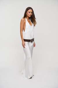 Womens Dresses: Bare Maxi Dress Porcelain