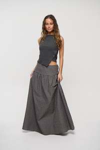 Womens Skirts: Rylan Maxi Skirt Sky