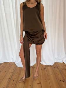 Liberty Skirt Chocolate