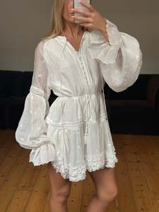 Womens: Celina Mini Dress White