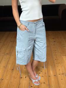 Womens: Annie Cargo Short Powder Blue
