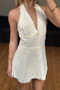 Womens: Louie Lace Mini Dress Butter