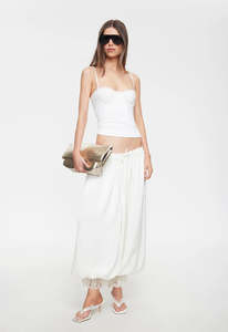Kiss & Tell Pant Ivory