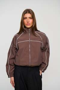 Bohdi Windbreaker Chocolate