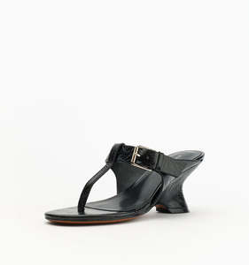 Alias Mae Mila Black Oily Crinkle Leather