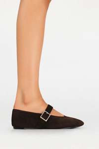 Womens Bags And Shoes: Wednesday Dark Cacao Suede