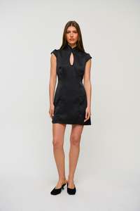 Womens Dresses: Catalina Mini Dress Black