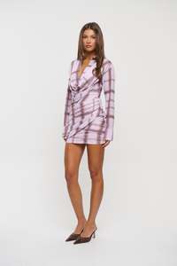 Womens Dresses: Ashti Shirt Dress Plaid