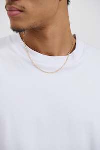 Mens Accessories: Rocky Chain 18K Gold Plated