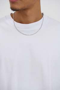 Brandon Chain White Gold Plated