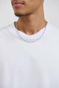 Mens Accessories: Sonny Chain White Gold Plated
