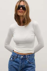 Bayse: Nyla Top White