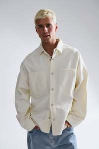 Heavyweight Denim Shirt Ivory