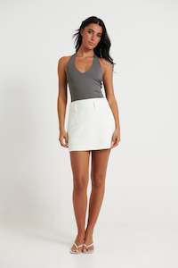 Womenssale: Samaya Skort White - FINAL SALE