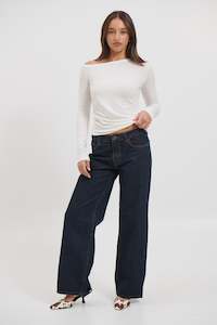 Womenssale: Neptune Long Sleeve Top White - FINAL SALE