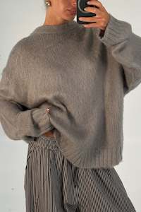 Rye Sweater Grey - FINAL SALE