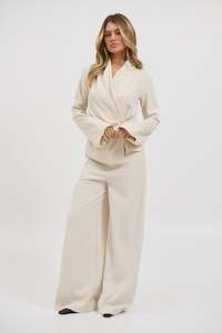 Mens Ivory: Sharna Top Ivory