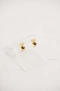 Bold Hoop Earrings Gold