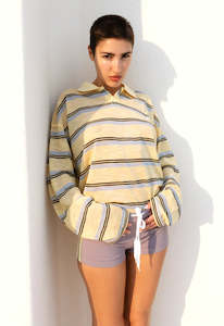 Sweaters Jumpers: Rebels Jersey Honey Stripe