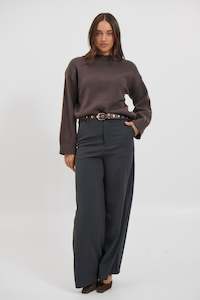 Sweaters Jumpers: Lisa Knit Chocolate - FINAL SALE