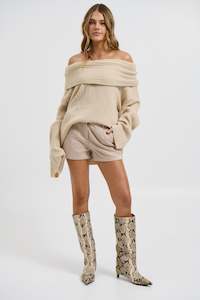 Edie Knit Beige