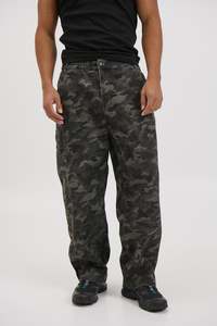Cotton Drill Pant Camo