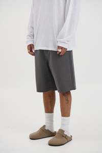 Mens: Mike Relaxed Short Grey