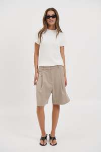 Womens Tops: Effy Top White