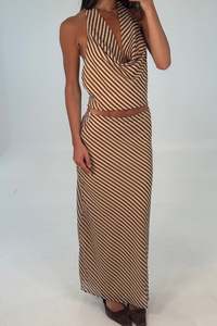 Womens Skirts: Lianna Maxi Skirt Tiramisu