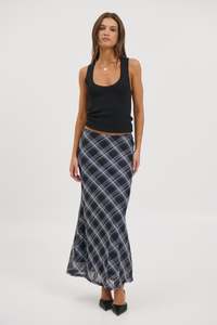 Womens Skirts: Pallas Maxi Skirt Black
