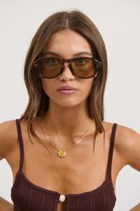 22885-3 Dark Tort / Yellow