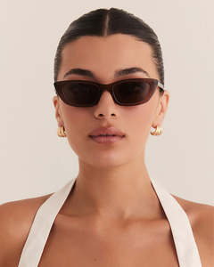 Womens Sunglasses: The Ada Coffee / Coffee
