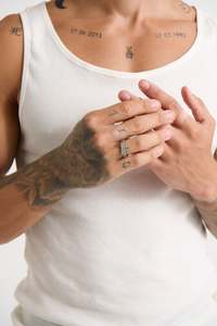 Sold Out Items 1: NTH Stadium Signet Ring White