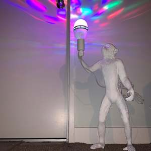 Monkey Lamps: Standing True Scale Monkey Lamps