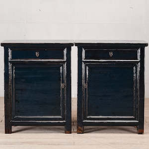 Boxes And Benches: High Gloss Cabinet  INK ( EACH )