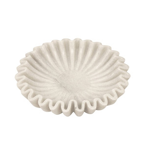 Pleat Marble Bowl 25cm