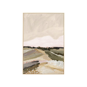 Annas Picks: Meadow Framed Canvas PORTRAIT 820x1220H