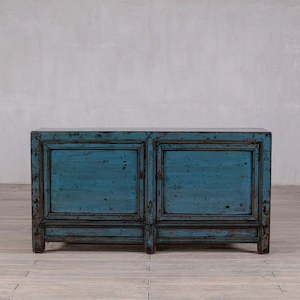 Furniture: High Gloss Teal Cabinet 1750 x 450 x 900H