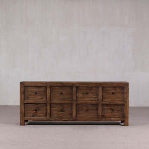 Large Reclaimed Drawers NATURAL 2240 x 450 x 900H