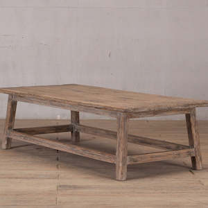 Furniture: Reclaimed Pine Coffee Table 1500 x 700 x 420H