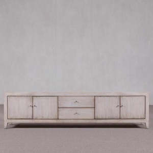 Low Sideboard Whitewash 2000 x 400 x 500H