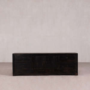 Low Sideboard BLACK BROWN 1570x 400x 540H