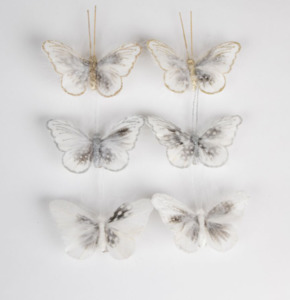 Poem Clip-On Butterfly (SET OF 2 PIECE)