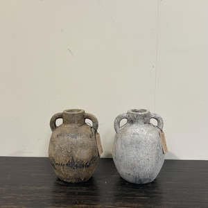 Ceramics: Small Vase w High Handles