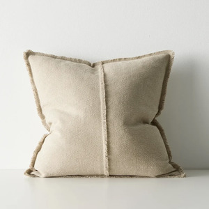 Cushion Covers Inners: Weave - Adela CASHMERE Square Cushion Cover ONLY
