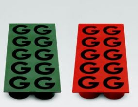 Design: GUCCI SIGNATURE 'G' ICE CUBES SET OF 2 TRAYS